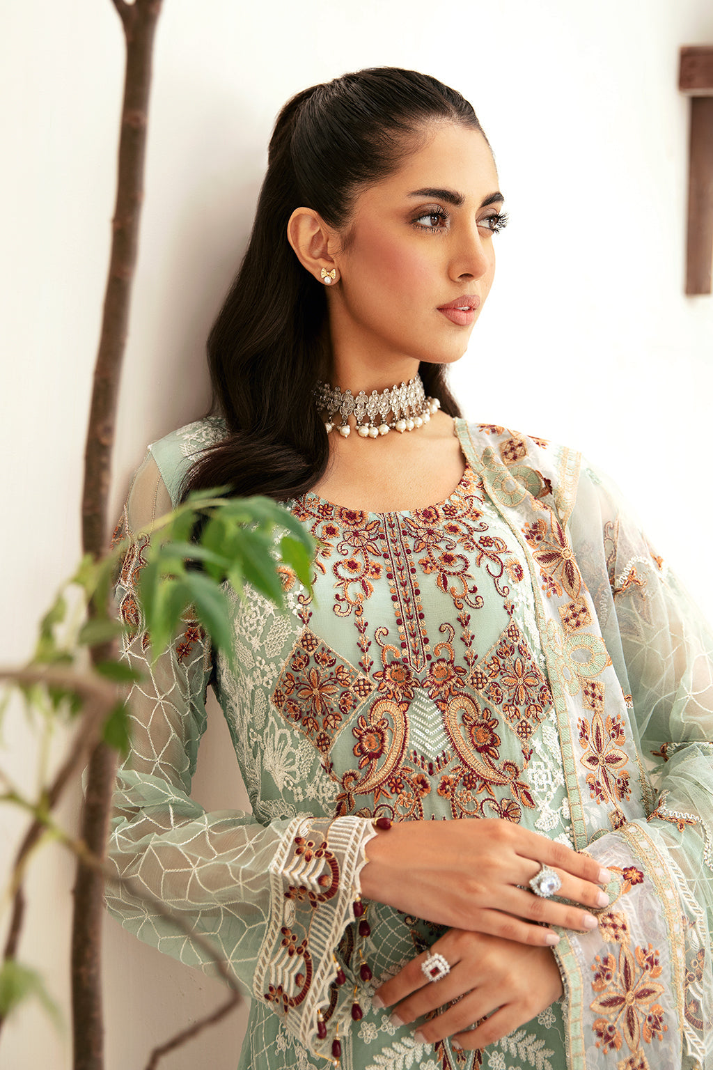 Ramsha Chiffon Collection 2024 – F-2607