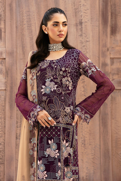 Ramsha Chiffon Collection 2024 – F-2608