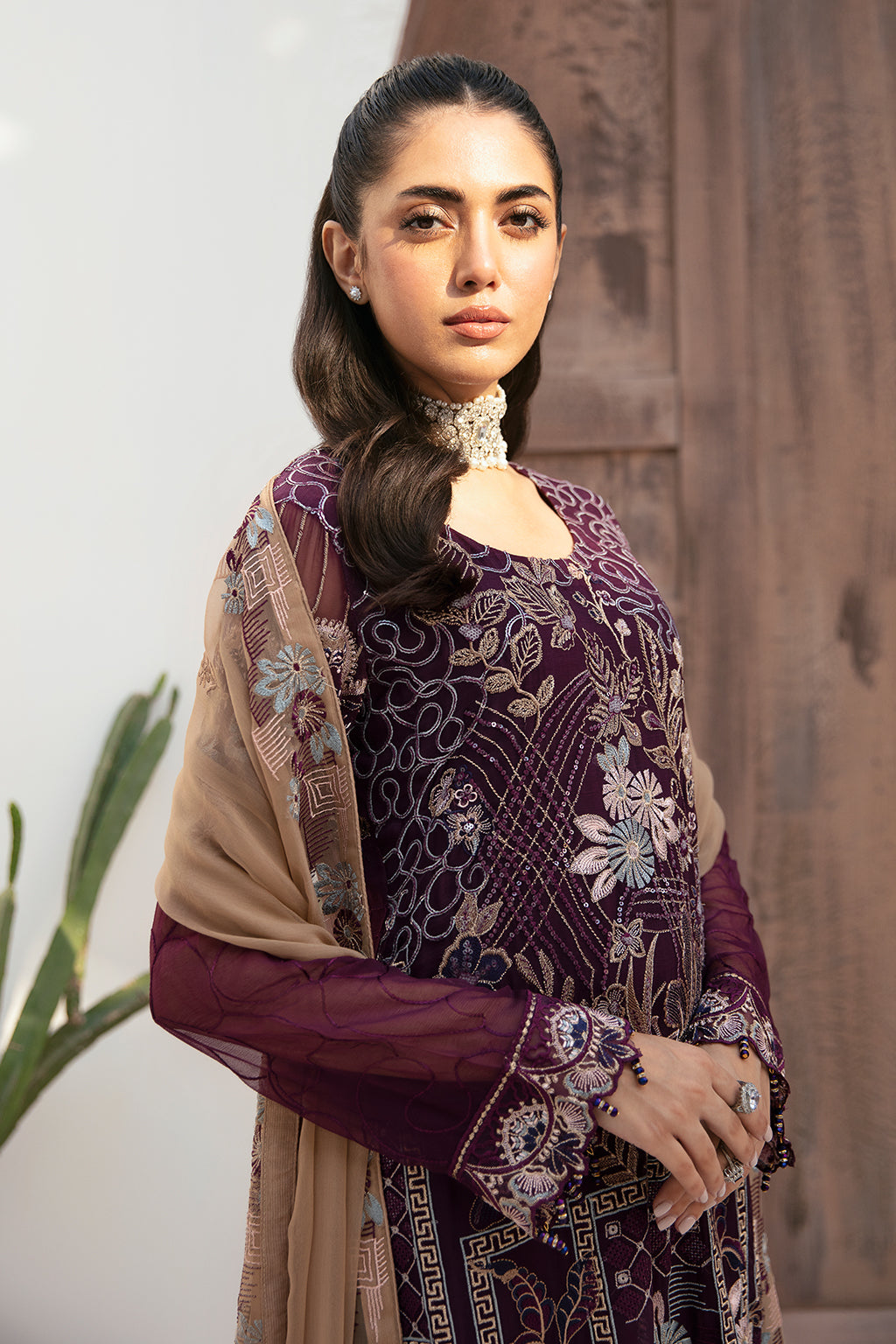 Ramsha Chiffon Collection 2024 – F-2608