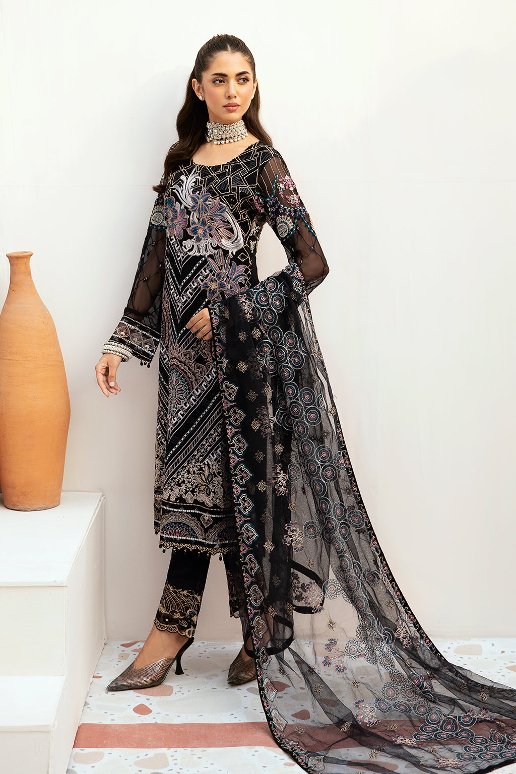 Ramsha Chiffon Collection 2024 – F-2606