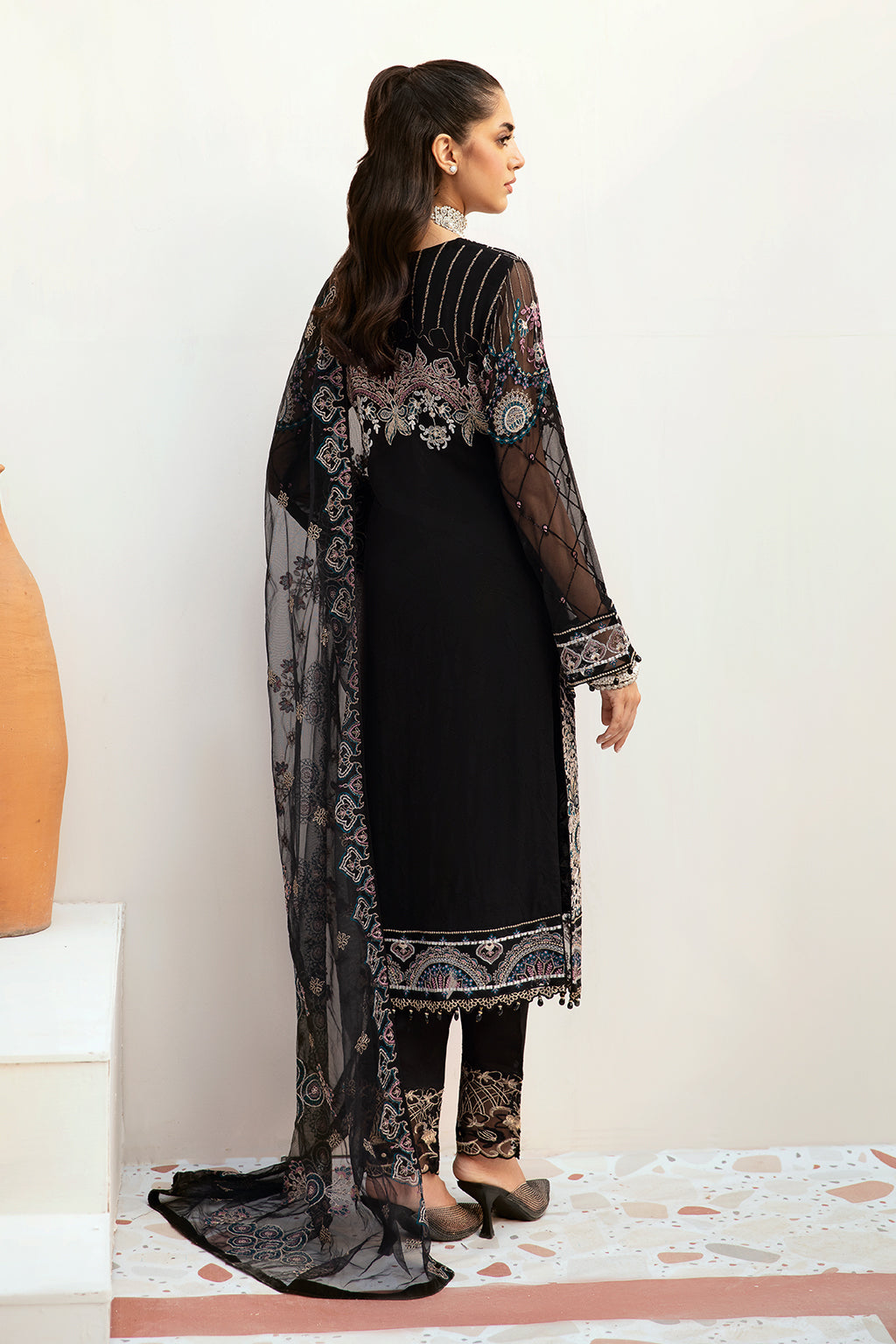 Ramsha Chiffon Collection 2024 – F-2606