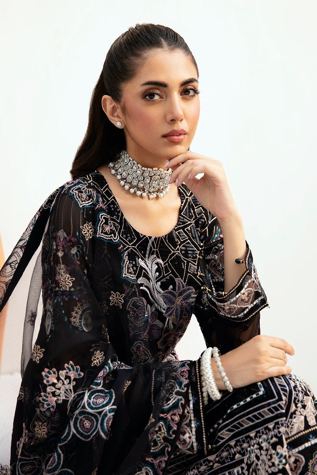 Ramsha Chiffon Collection 2024 – F-2606