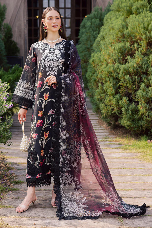 NUREH GARDENIA EMBROIDERED UNSTITCHED'26| NSG-214