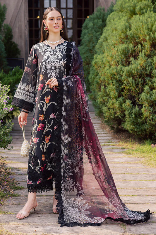 NUREH GARDENIA EMBROIDERED UNSTITCHED'26| NSG-214