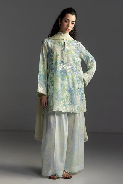 COCO BY ZARA SHAHJAHAN LAWN UNSTITCHED'26| AIRA-6A