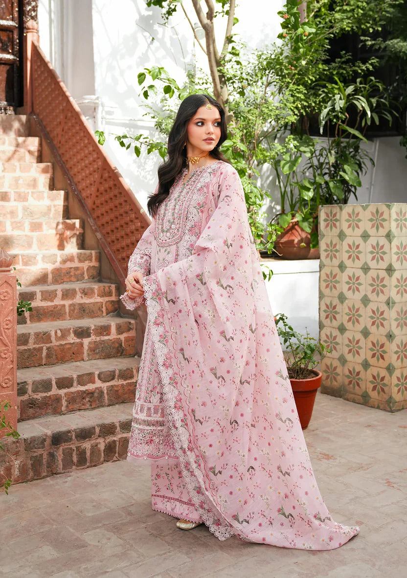 KAHF EK FASANA LUXURY LAWN UNSTITCHED'26| DILNASHEEN