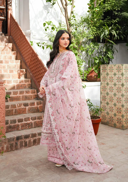 KAHF EK FASANA LUXURY LAWN UNSTITCHED'26| DILNASHEEN