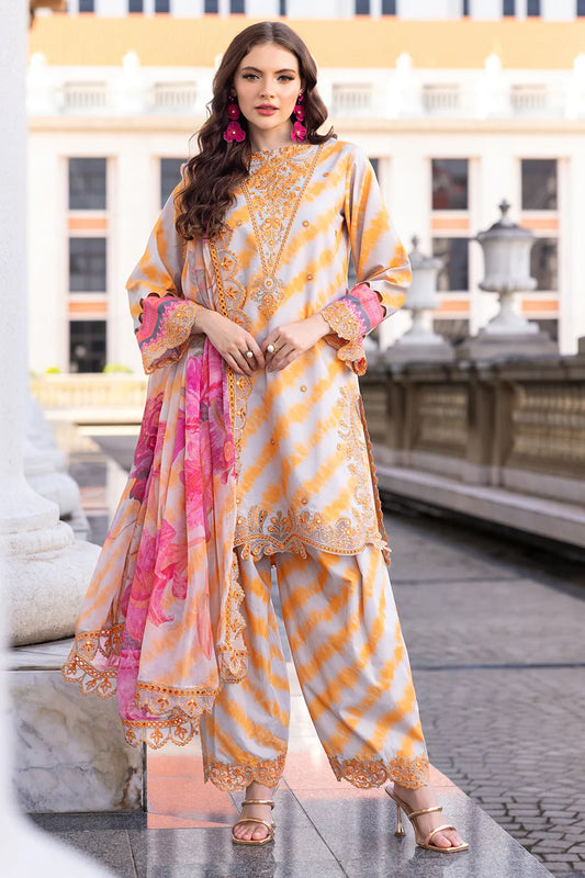 Charizma Agaz E Nou/Emb Unstitched Collection Sets With Dupattas Vol 01 2025 0007