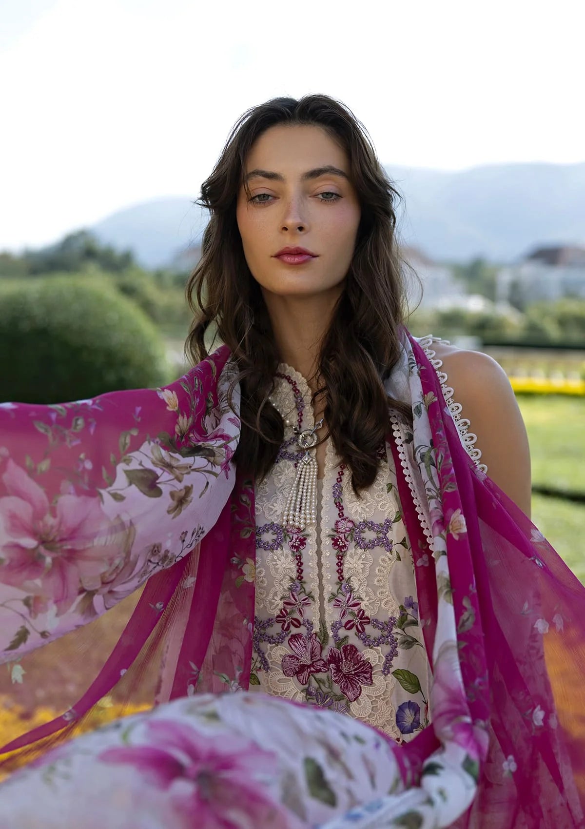 ELAF SIGNATURE EMBROIDERED UNSTITCHED'26| ESA-1A DUCHESS