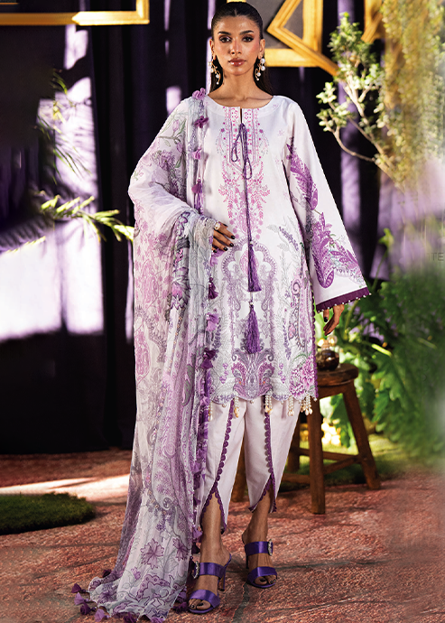 JADE URBANE CHIFFON DUPATTA UNSTITCHED'26| 20959-A