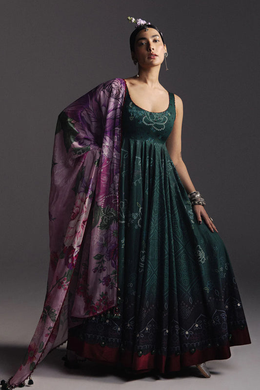 ANARKALI BY ZARA SHAHJAHAN UNSTITCHED'26| NAYAB