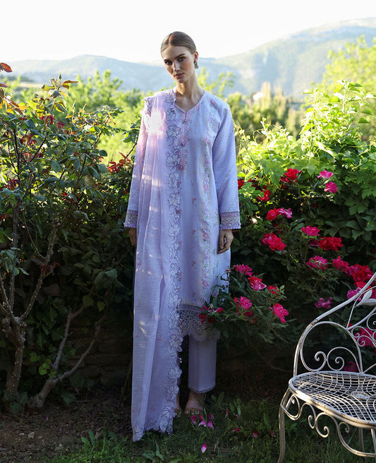 Republic Womenswear Aylin Unstitched Summer Lawn Collection 2024 – Mélèze (D4-A)