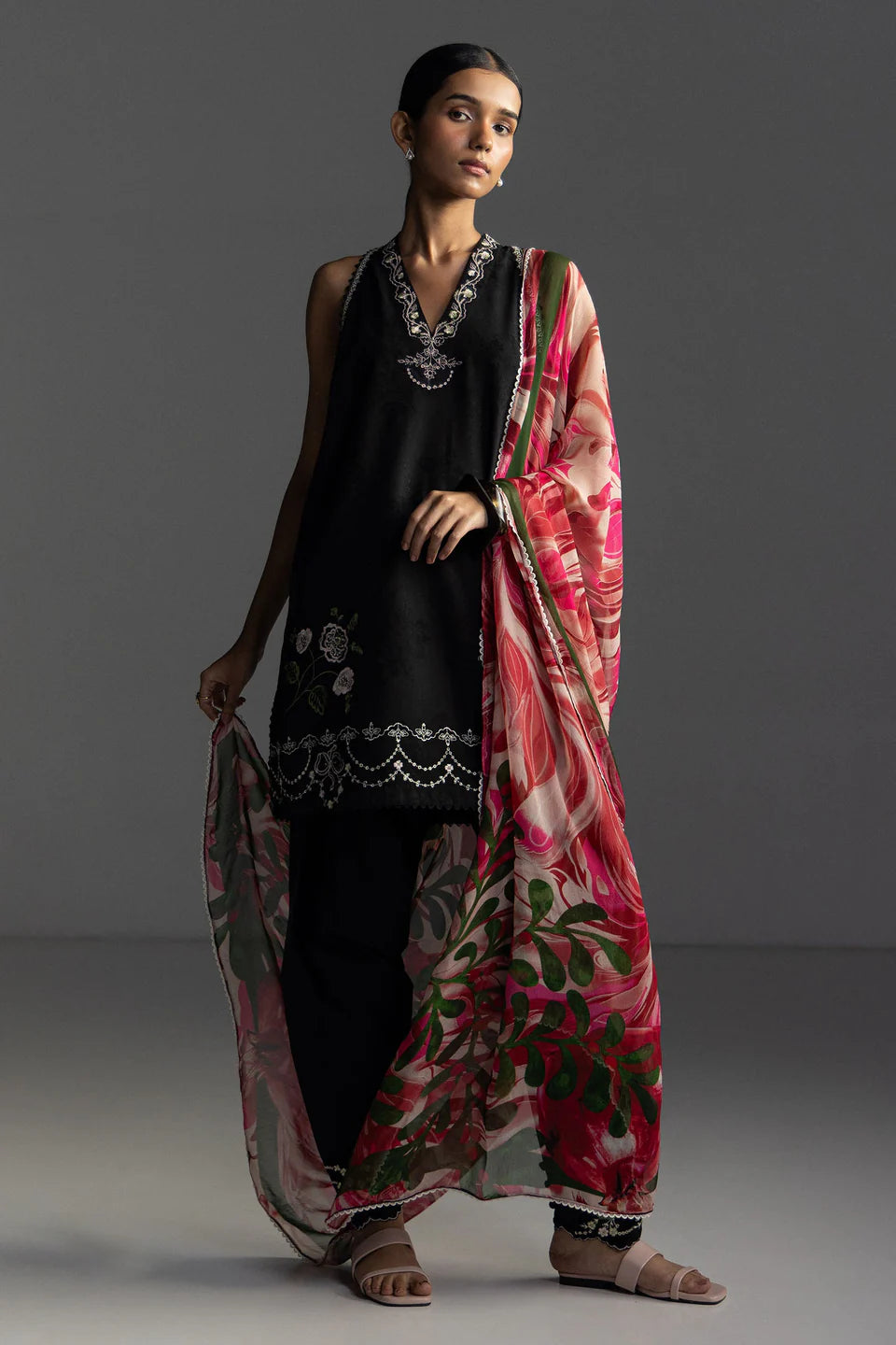 COCO BY ZARA SHAHJAHAN LAWN UNSTITCHED'26| MIRO-2B