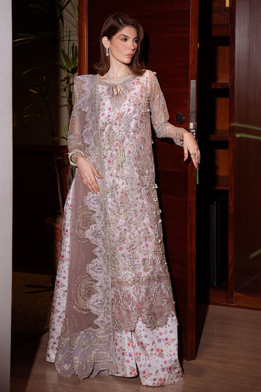 NUREH ELAYA LUXURY CHIFFON UNSTITCHED COLLECTION'26 | D1
