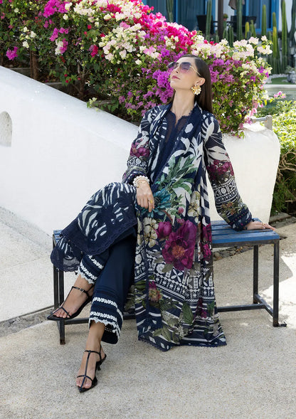 ELAF PRINTS UNSTITCHED COLLECTION'26 | EPN-3A STARRY NIGHT
