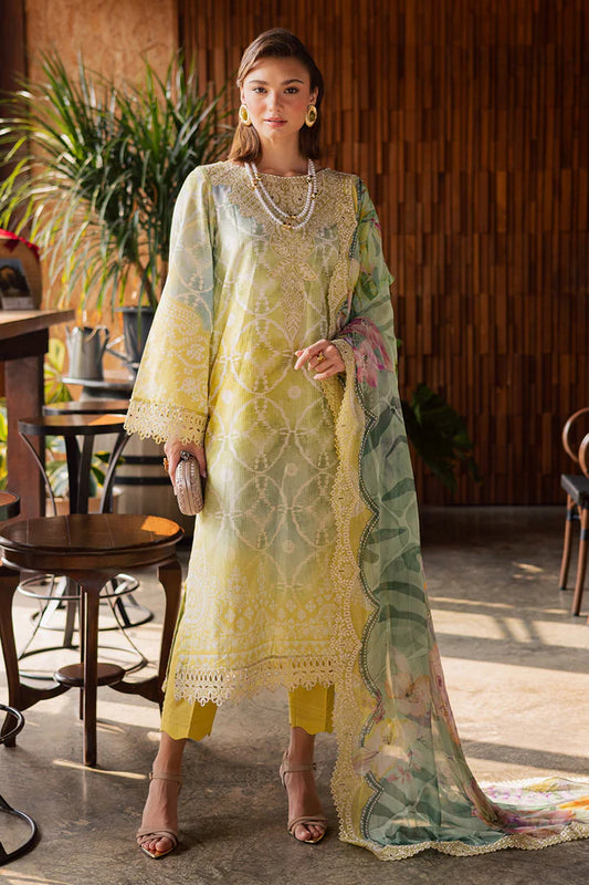 NUREH GARDENIA EMBROIDERED UNSTITCHED'26| NSG-207
