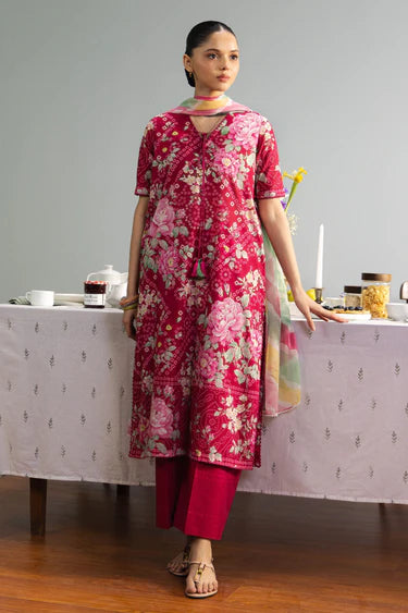 COCO PRINTS BY ZARA SHAHJAHAN UNSTITCHED'26| KOHANA-4B