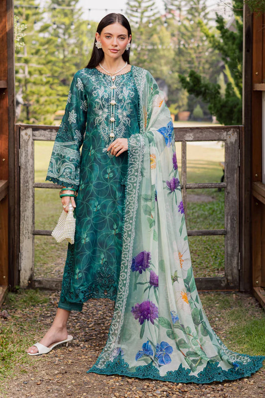 NUREH GARDENIA EMBROIDERED UNSTITCHED'26| NSG-210
