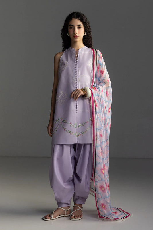 COCO BY ZARA SHAHJAHAN LAWN UNSTITCHED'26| RIVAE-1A