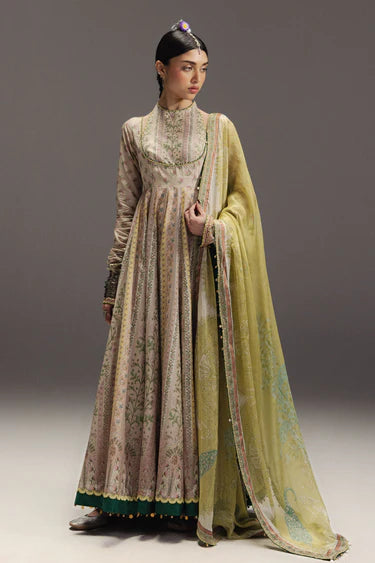 ANARKALI BY ZARA SHAHJAHAN UNSTITCHED'26| HOORAIN