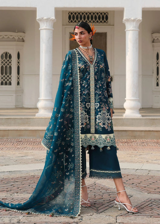 KALABAGH BY HUSSAIN REHAR UNSTITCHED'26| Azraq