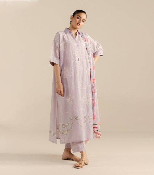 COCO BY ZARA SHAHJAHAN LAWN UNSTITCHED'26| RIVAE-1A