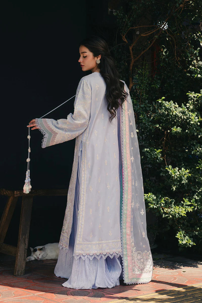 AFROZEH MULAQAAT FESTIVE LAWN UNSTITCHED'26| SAYA