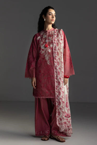 COCO BY ZARA SHAHJAHAN LAWN UNSTITCHED'26| AVIONA-3B