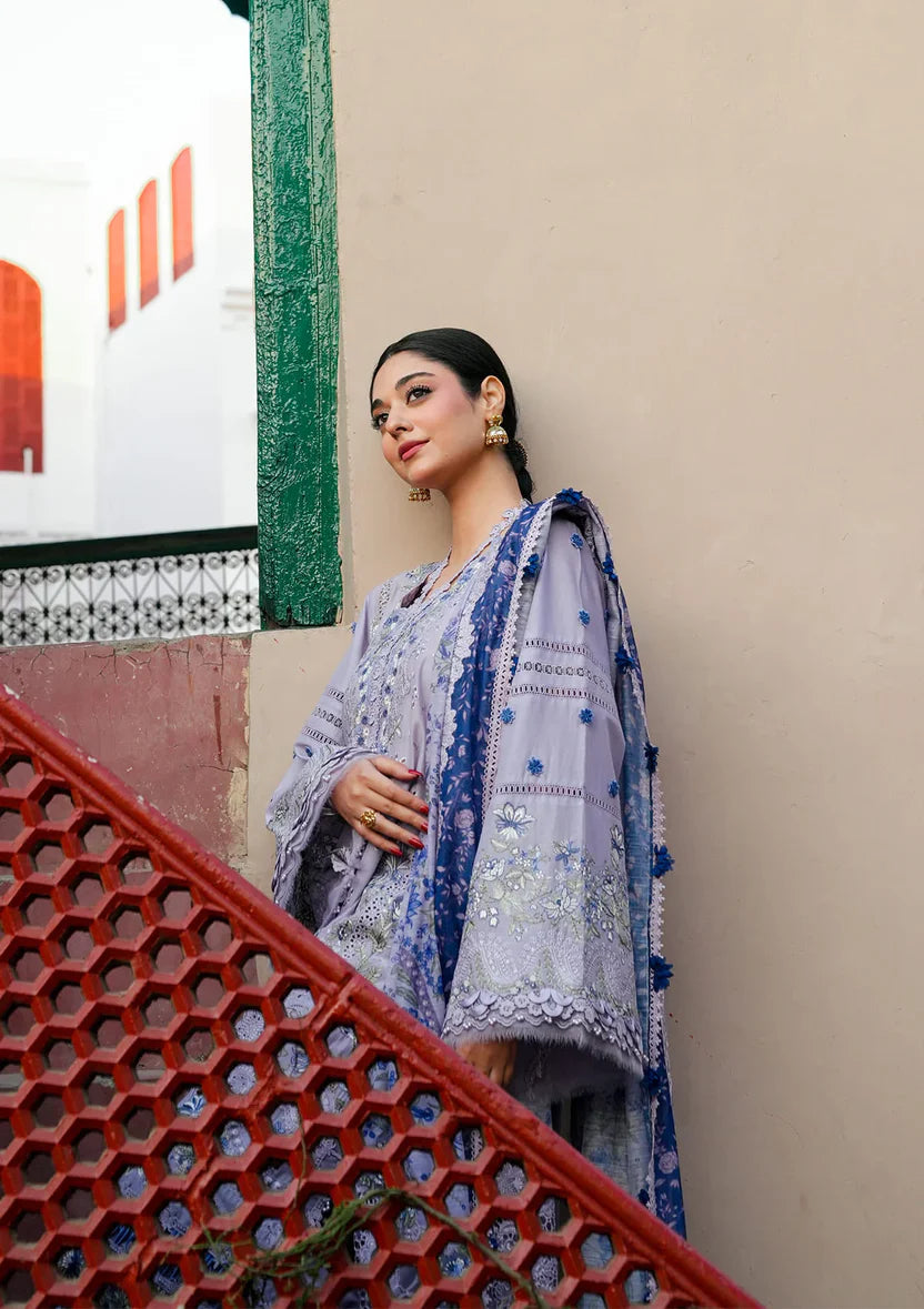 KAHF EK FASANA LUXURY LAWN UNSTITCHED'26| NAZNEEN