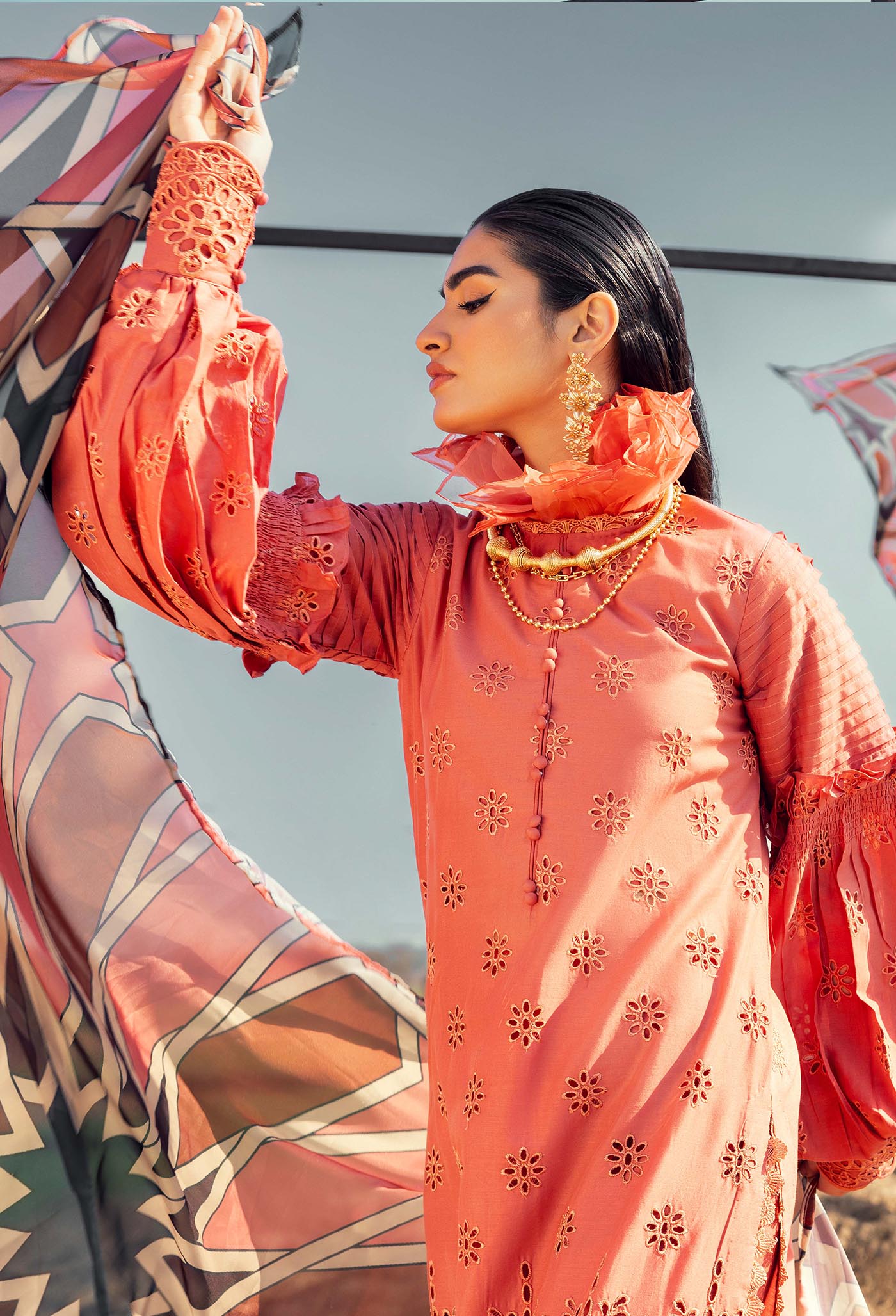 Adan's Libas Lawn Eid Edit'24 Collection 2024 – 6906