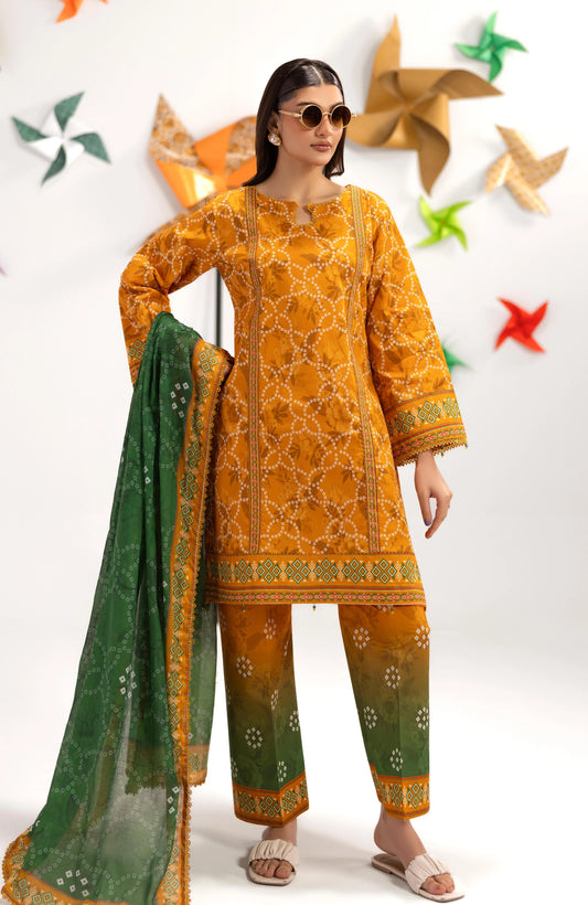 COCO POPUP BY ALZOHAIB DIGITAL PRINTED UNSTITCHED'26| D2