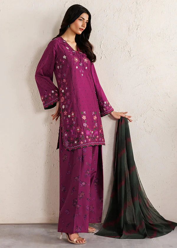 IZNIK FESTIVE LAWN UNSTITCHED '26 - IBE-01