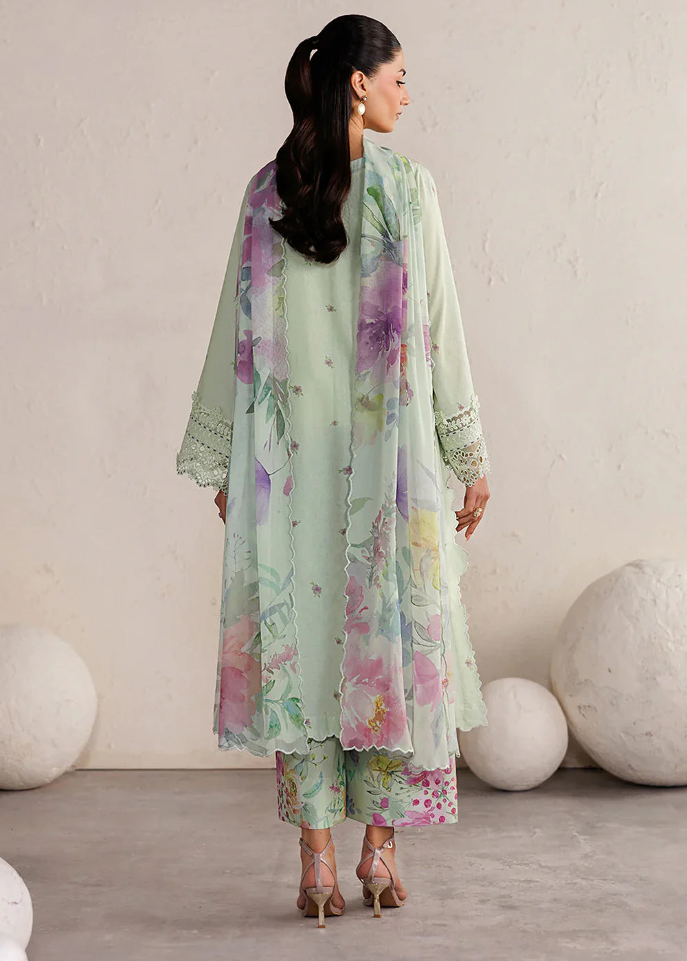 IZNIK FESTIVE LAWN UNSTITCHED '26 - IBE-06