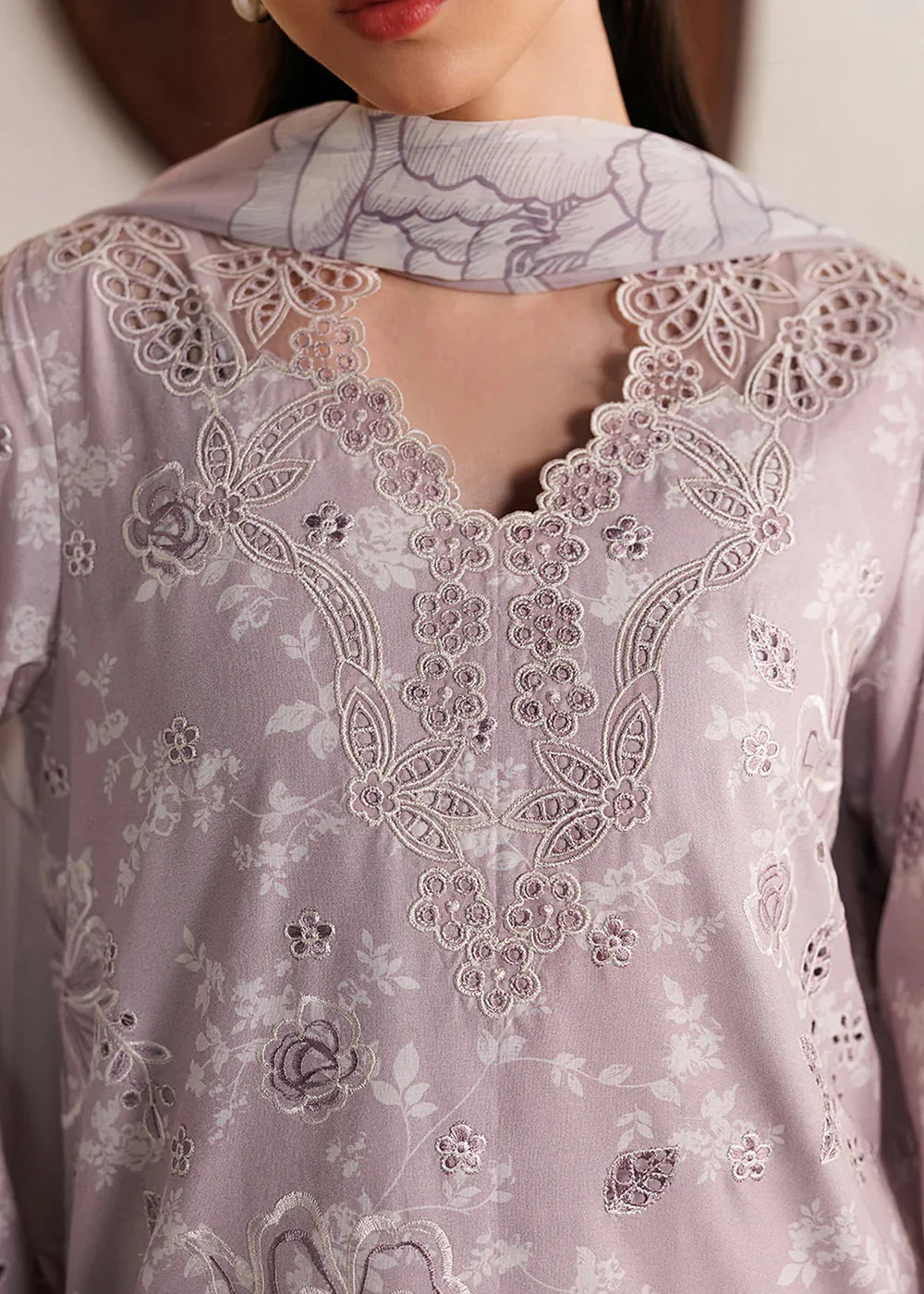 IZNIK FESTIVE LAWN UNSTITCHED '26 - IBE-07