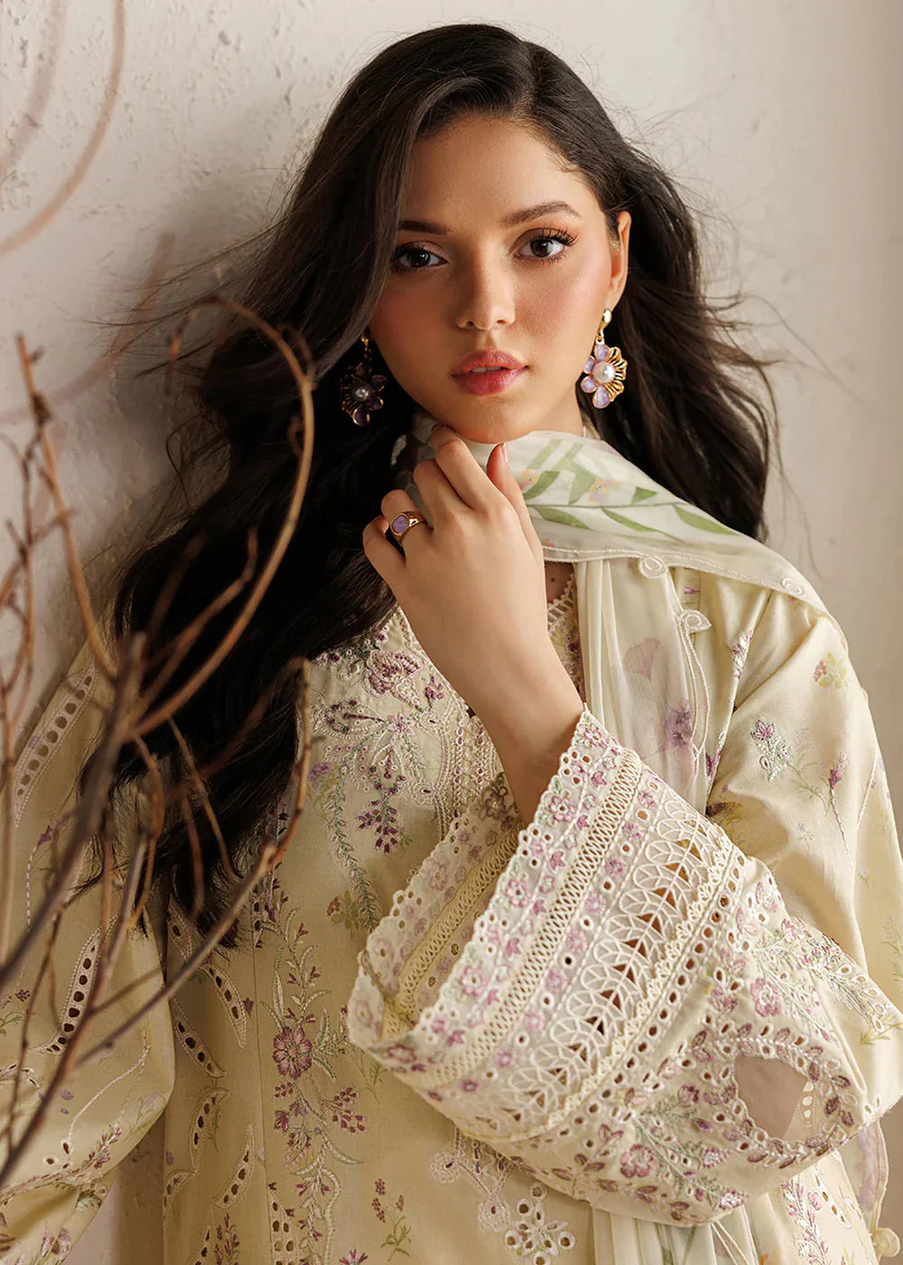 IZNIK FESTIVE LAWN UNSTITCHED '26 - IBE-08