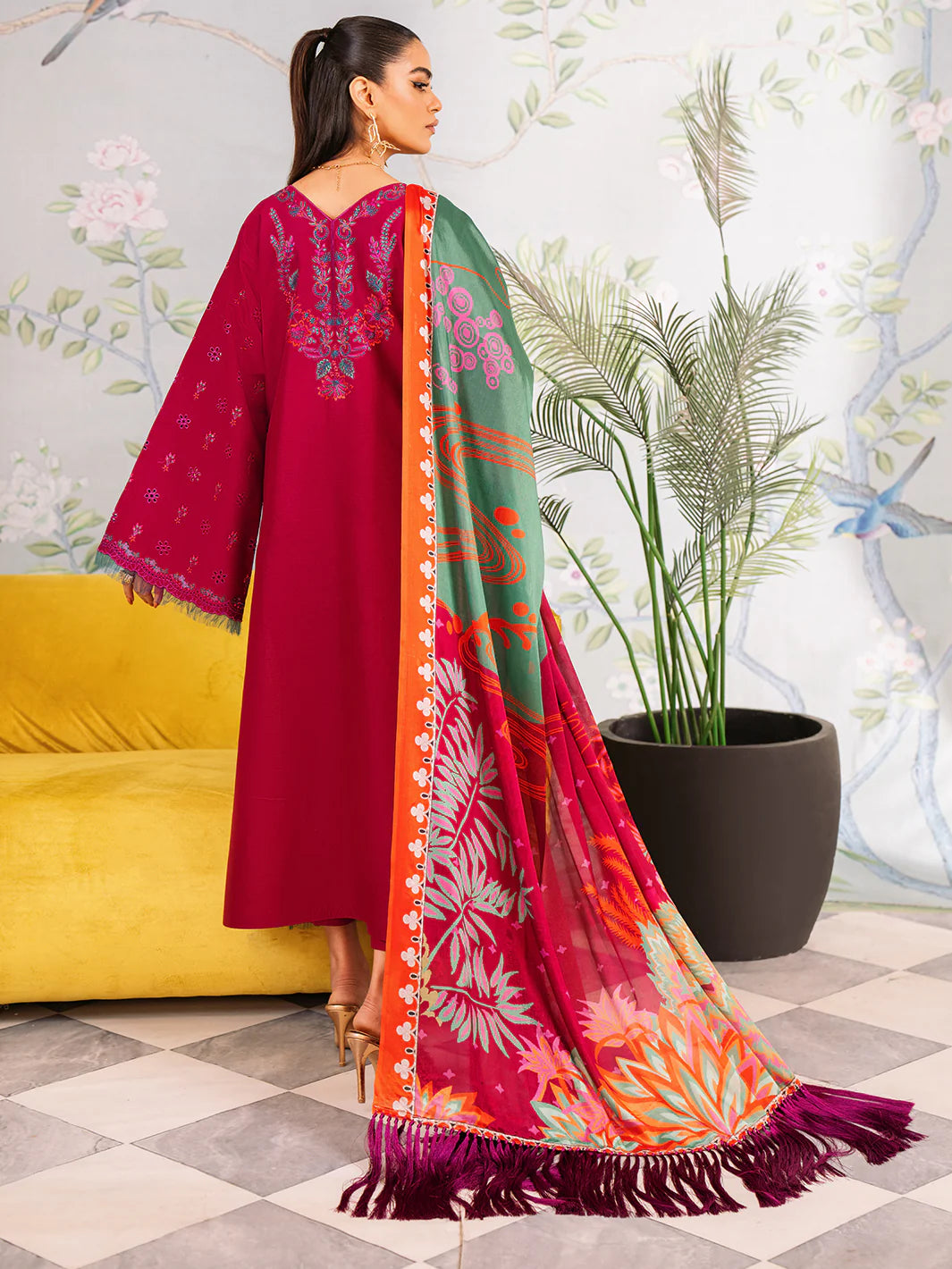 Binilyas Lahira 3PC Lawn Collection 2024 | B - 203