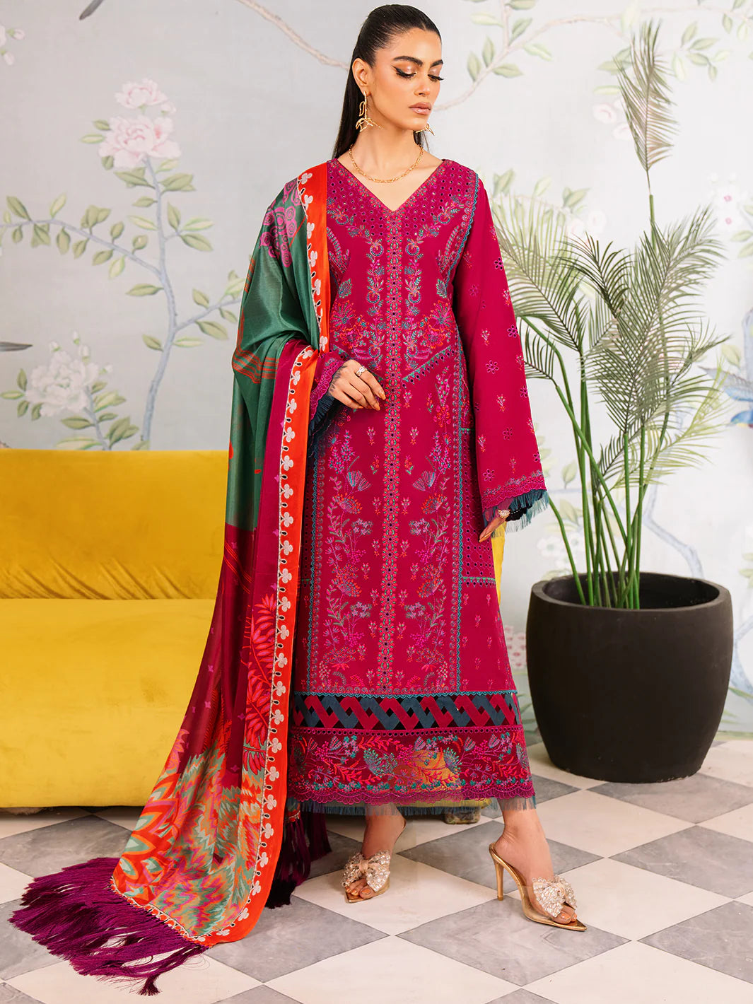 Binilyas Lahira 3PC Lawn Collection 2024 | B - 203