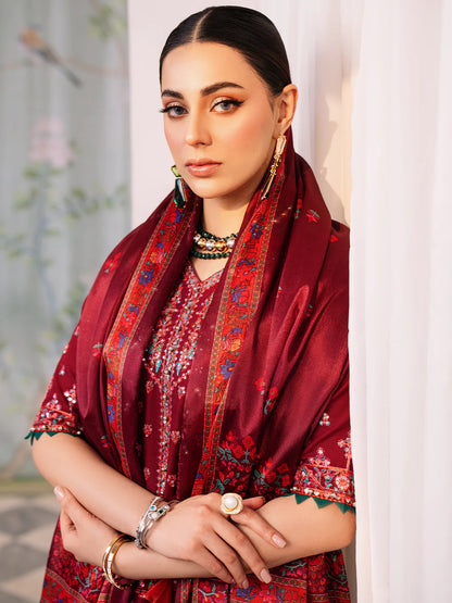 Binilyas Lahira 3PC Lawn Collection 2024 | A - 204