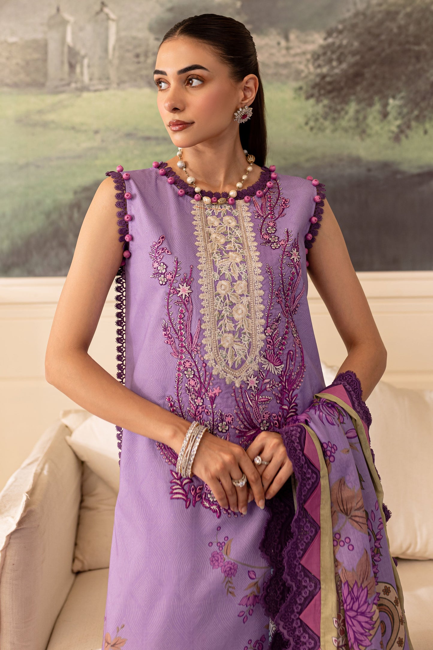 JADE Collection – URBANE EMBROIDERED LAWN D01