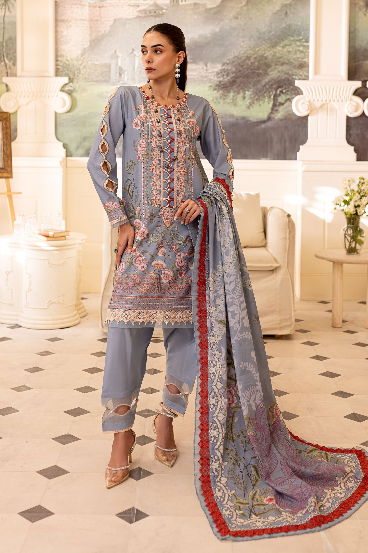 JADE Collection  – URBANE EMBROIDERED LAWN DO9