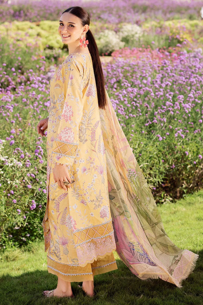 Jade Flora 3 Pc Lawn Embroidered Collection 2025 - 20561