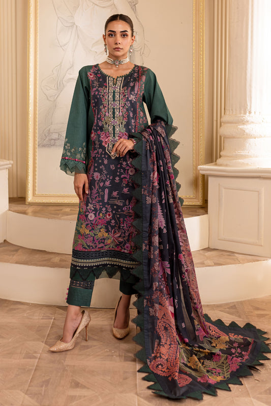 JADE Collection  – URBANE EMBROIDERED LAWN D02