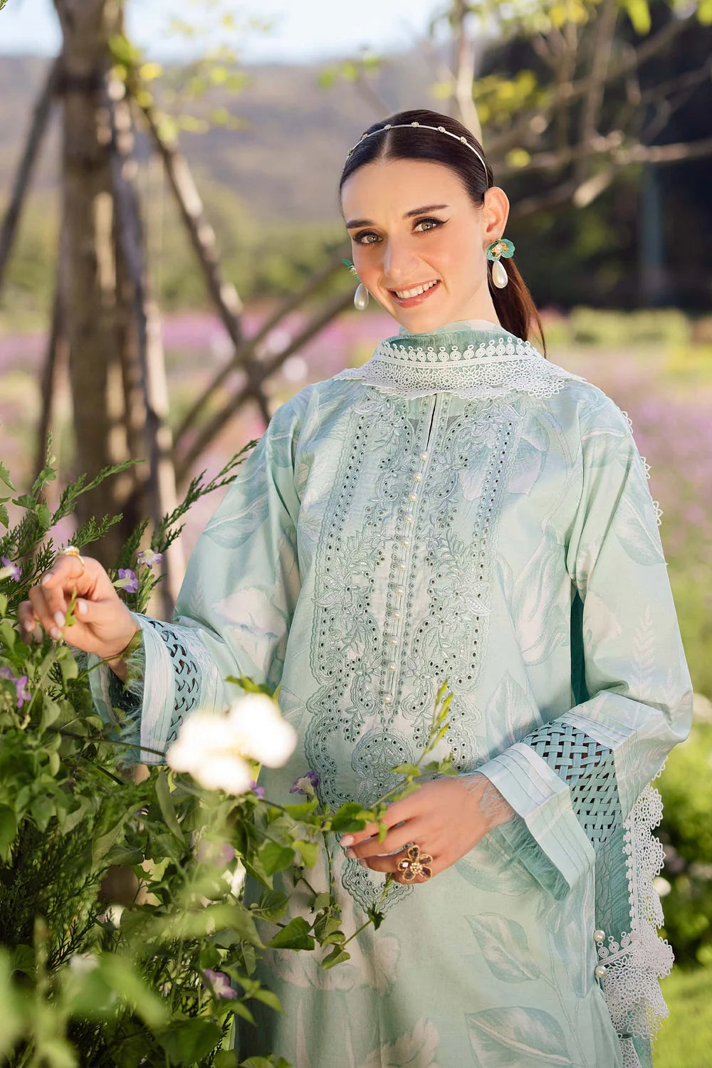 Jade Flora 3 Pc Lawn Embroidered Collection 2025 - 20652