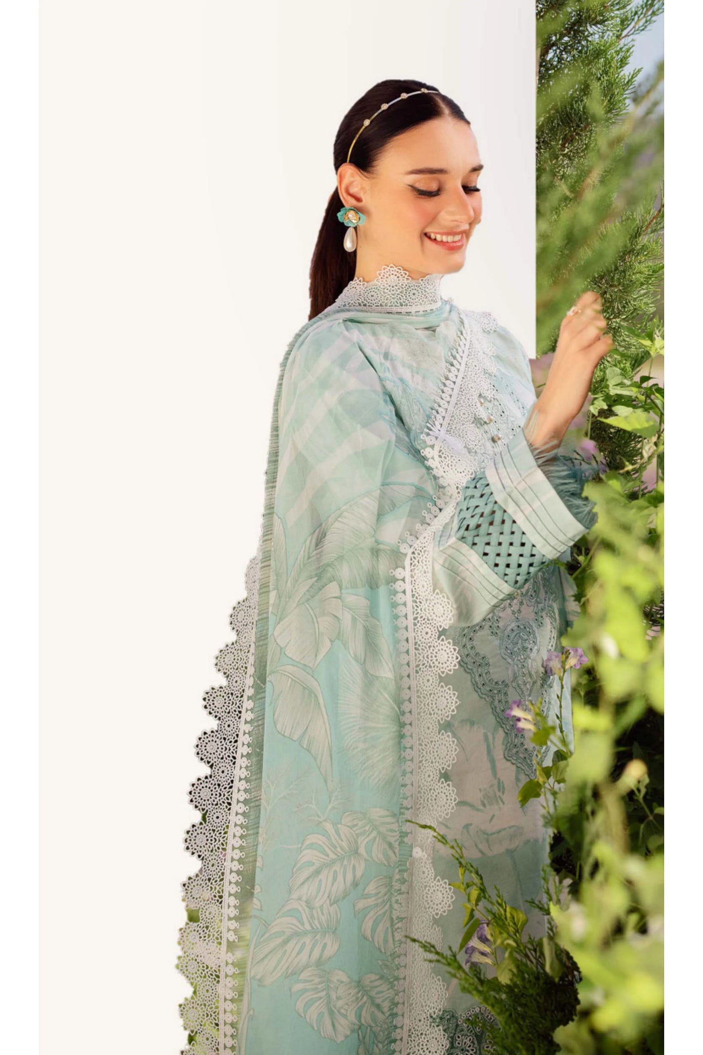 Jade Flora 3 Pc Lawn Embroidered Collection 2025 - 20652