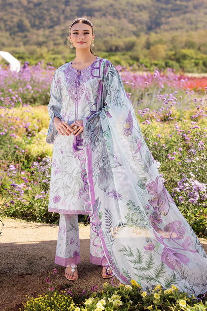 Jade Flora 3 Pc Lawn Embroidered Collection 2025 - 20659