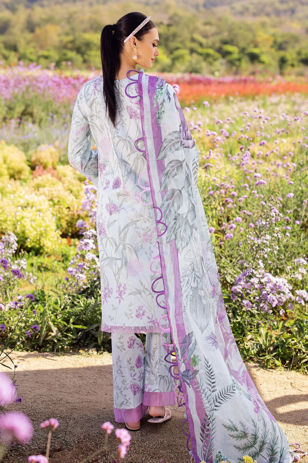 Jade Flora 3 Pc Lawn Embroidered Collection 2025 - 20659