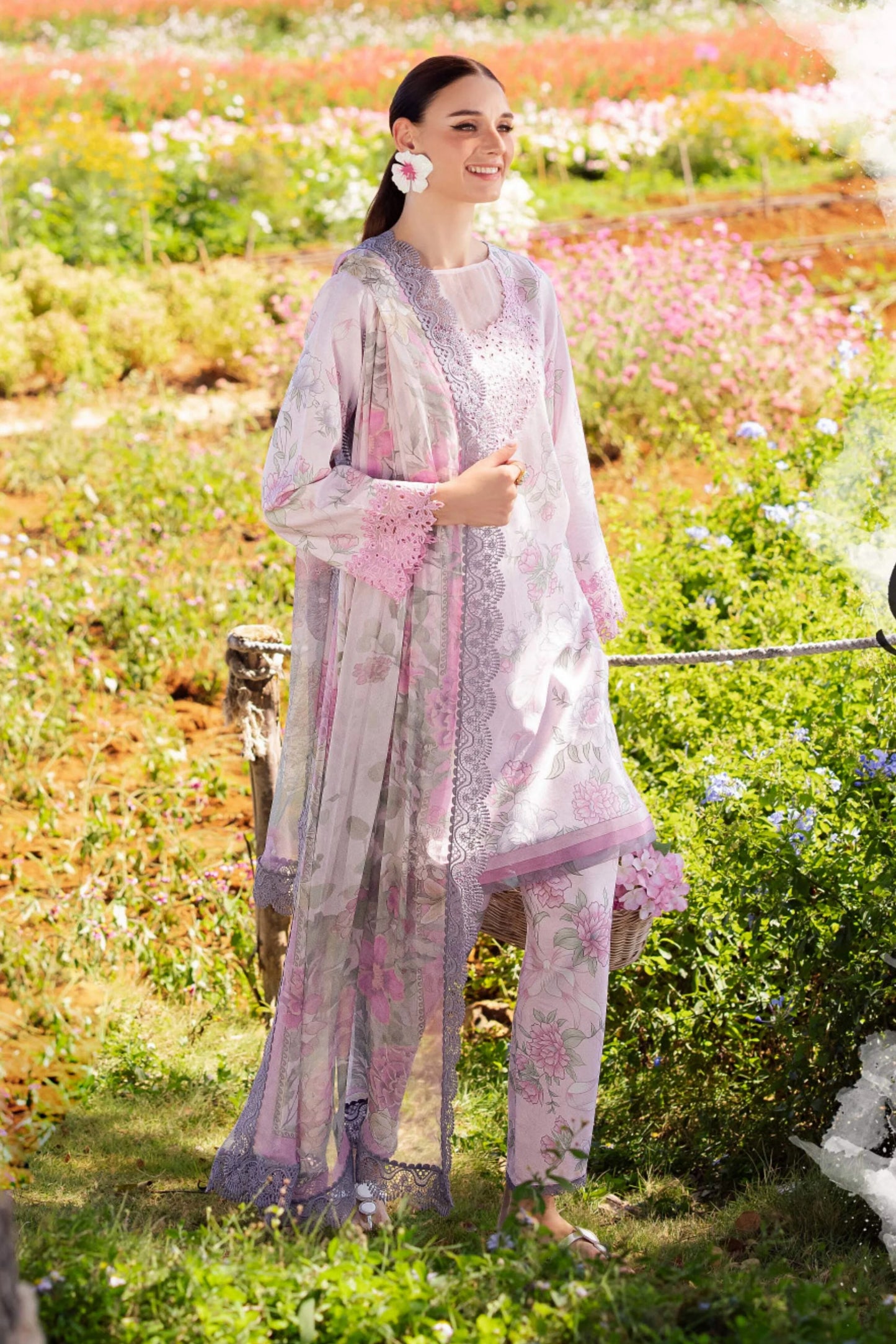 Jade Flora 3 Pc Lawn Embroidered Collection 2025 - 20670