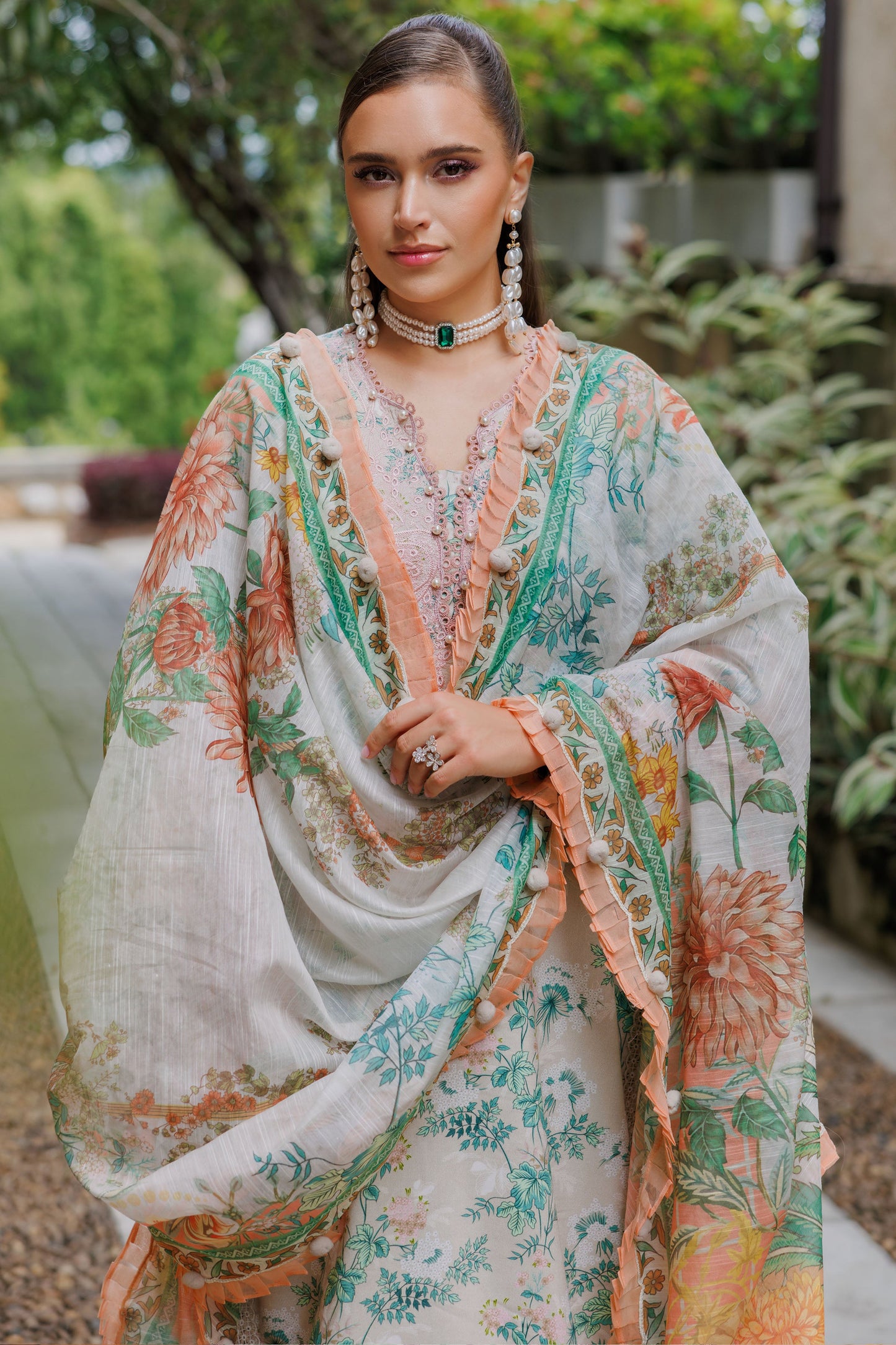 JADE FLORA LINEN  Collection 2024 – 23618