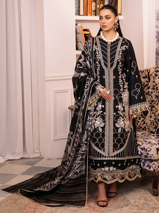 Binilyas Lahira 3PC Lawn Collection 2024 | B - 207