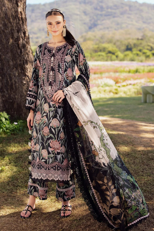 Jade Flora 3 Pc Lawn Embroidered Collection 2025 - 20761